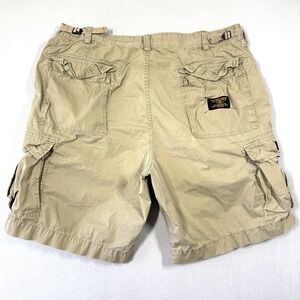 Vintage Polo Jeans Company Ralph Lauren Shorts 44 Cargo Military Baggy 90s Y2K